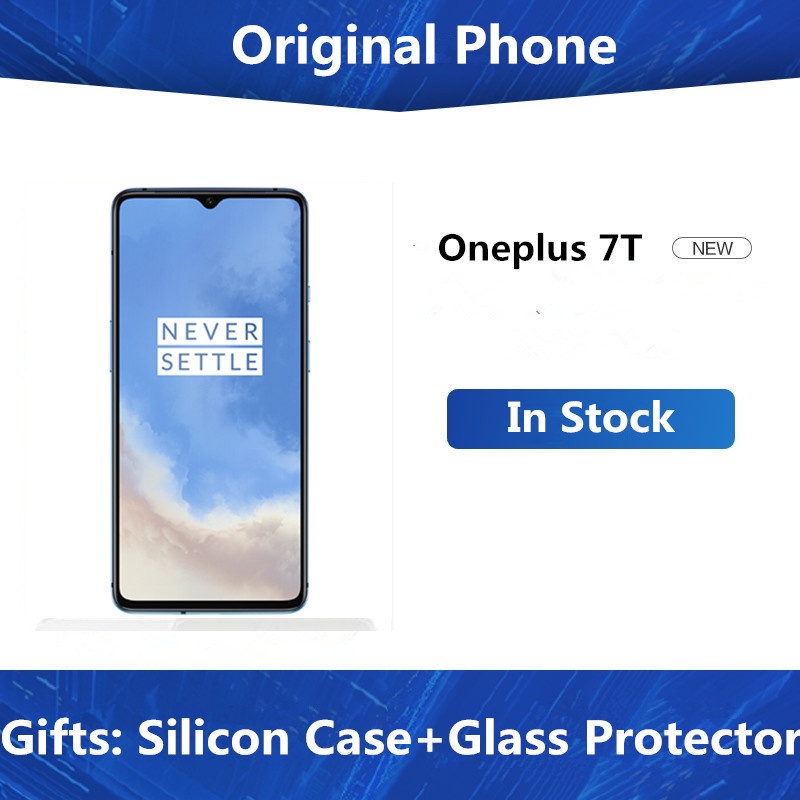 Original Oneplus 7T Mobile Phone Snapdragon 855 Plus Android 10.0 6.55