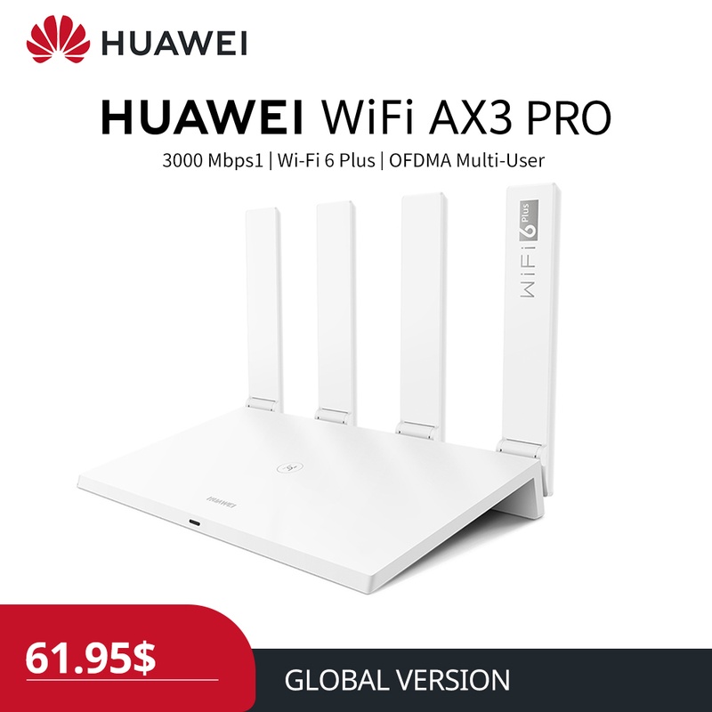 Gigabit הגלובלי גרסת HUAWEI WiFi AX3 פרו Quad Core WiFi 6 + נתב אלחוטי WiFi משחזר 2.4G 5.0GHz dual Band 3000 Mbps NFC|Wireless Routers| - AliExpress