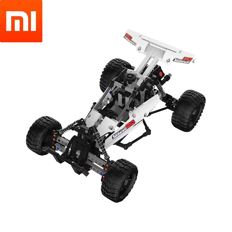 Xiaomi Mijia Mitu Building Blocks Robot Desert Racing Car DIY Educational Toys Ackermann Steering Cylinder piston linkage Kids|Smart Remote Control| - AliExpress