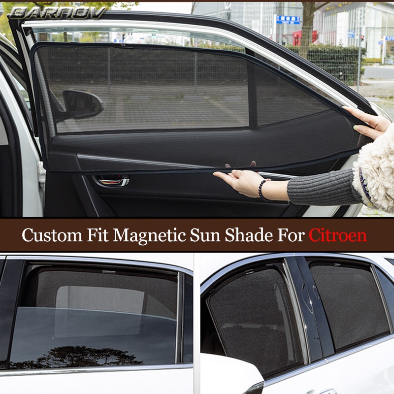For Citroen C2 C3 C3XR C4 C4L C5 C6 / Magnetic Special Curtain Window SunShades Mesh Shade Blind Fully Covered|Side Window Sunshades| - AliExpress