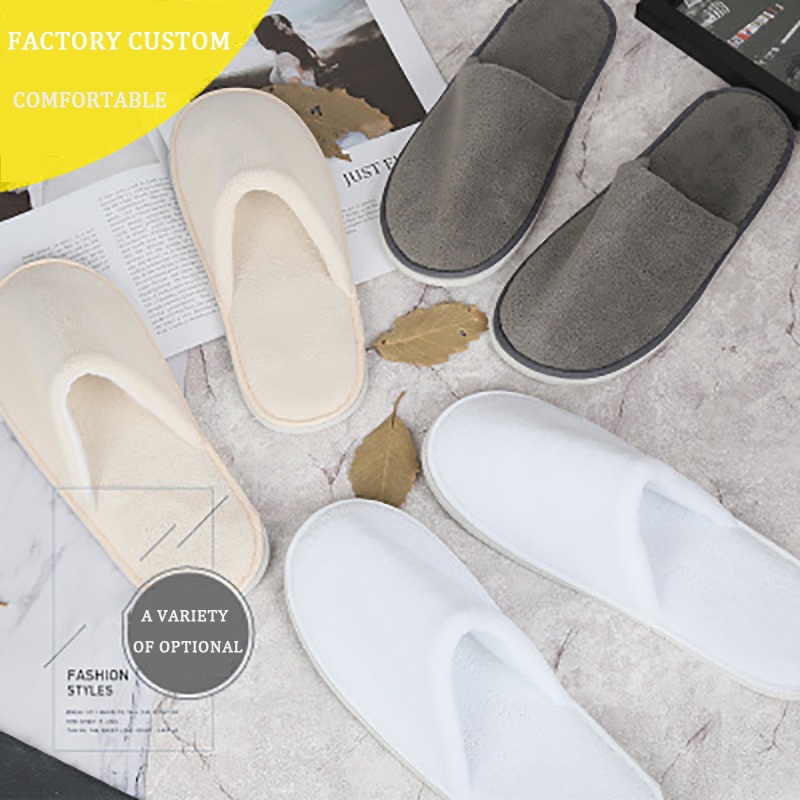 2020 New Slippers A One time Summer Household Hotel White Terry House Slippers Increase The Thick Section Indoor Comfortable| | - AliExpress