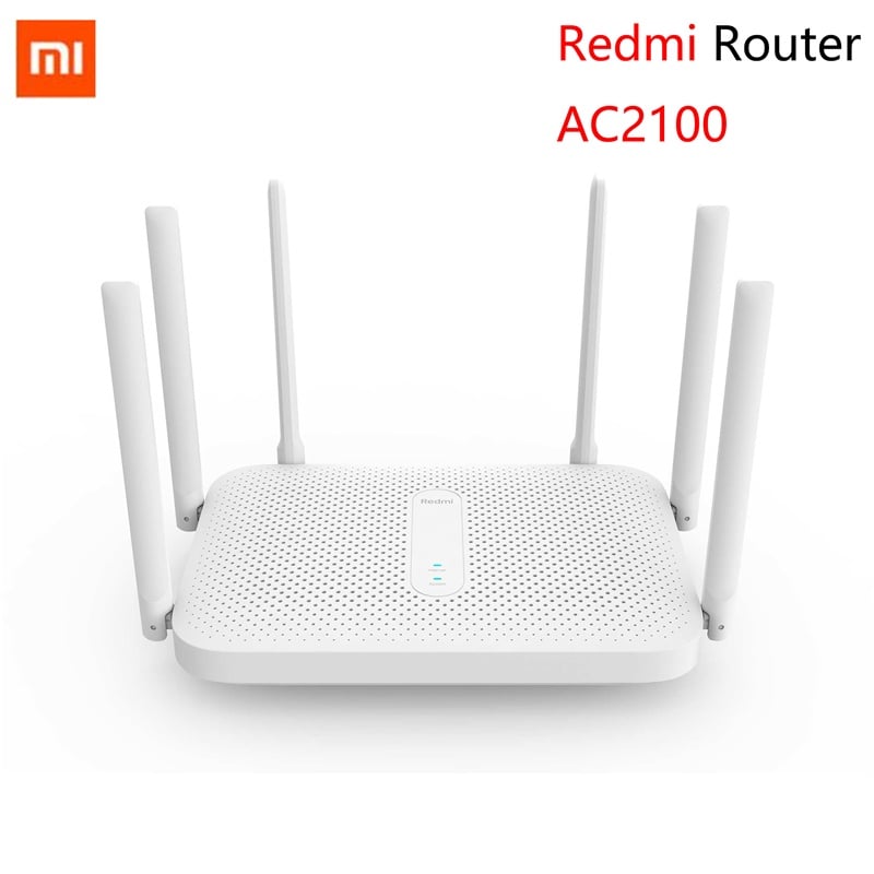 Xiaomi Redmi AC2100 Router Gigabit 2.4G 5.0GHz Dual Band 2033Mbps Wireless Router Wifi Repeater With 6 High Gain Antennas Wider|Wireless Routers| - AliExpress