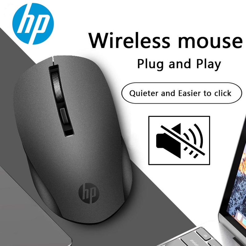 HP Silent Wireless Mouse 1600dpi Ergonomic 2.4G Mause USB Optical Portable Mini Wireless Mouse for PC Computer Laptop Mice-in Mice from Computer & Office on AliExpress