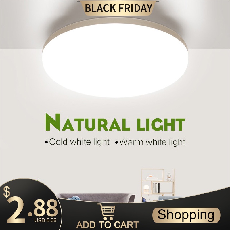LED ceiling lights for room 18W 24W 36W 48W Cold Warm White Natural light LED fixtures ceiling lamps for living room lighting|Ceiling Lights| - AliExpress