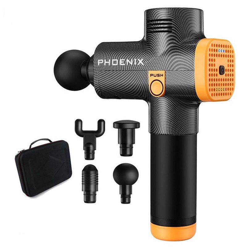 Phoenix A2 Massage Gun Muscle Relaxation Deep Tissue Massager Dynamic Therapy Vibrator Shaping Pain Relief Back Foot Massager| | - AliExpress