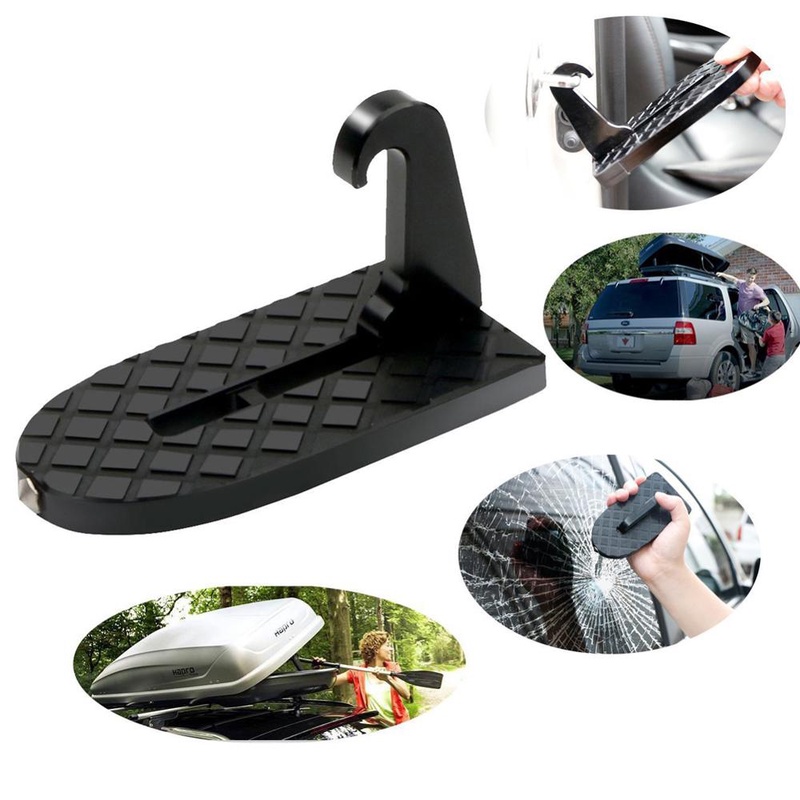 Foldable Car Doorstep Swift Easy Access Vehicle Rooftop Roof Rack Assistance Heavy Duty Foot Pedal Hooking Kits|Covers & Ornamental Mouldings| - AliExpress