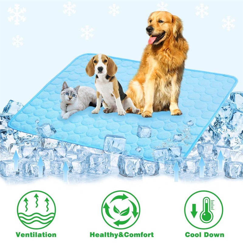 Washable Summer Cooling Mat for Dogs Cats Kennel Mat Breathable Pet Crate Pad Cusion Sleep Mat Pet Self Cooling Mat|Houses, Kennels & Pens| - AliExpress
