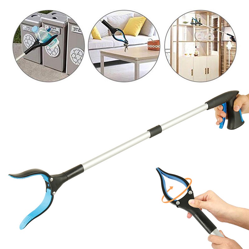 Foldable Trash Picker Extra Long Grabber Reacher Reaching Assist Tool Litter Pick Up Garden Picker for Wheelchair and Disabled|Brooms & Dustpans| - AliExpress