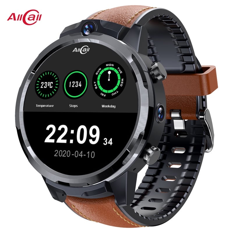 AllCall Awatch GT2 Smartwatch גברים עם GPS Tracker 4G כרטיס ה SIM WiFi עמיד למים ספורט חכם שעון 2020 עבור Xiaomi huawei Apple|שעונים חכמים| - AliExpress