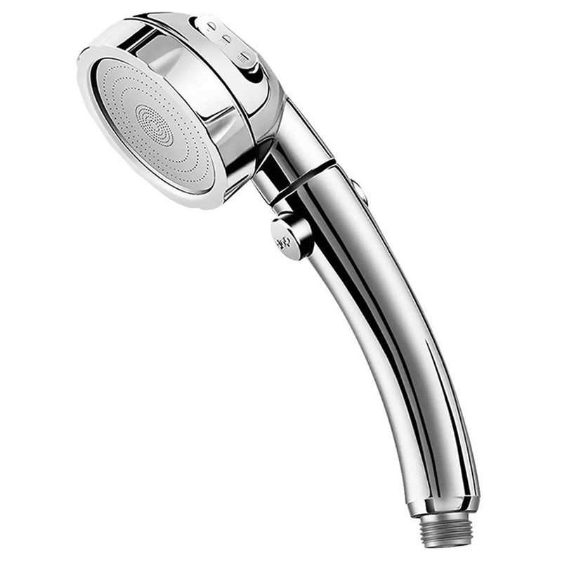 New Handheld Shower Head High Pressure Chrome 3 Spary Setting with ON/OFF Pause Switch Water Saving Adjustable Luxury Spa Detach|Shower Heads| - AliExpress