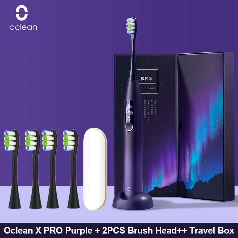 Oclean X Pro סוניק חשמלי מברשת שיניים נטענת חשמלי שן מברשת צבע מגע מסך שיני Brusher חשמלי מברשות שיניים|Electric Toothbrushes| - AliExpress