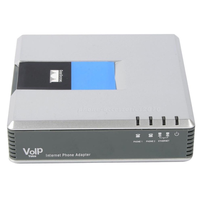 UNLOCKED LINKSYS PAP2 PAP2 NA VOIP Phone Voice Adapter 2 FXS ports SIP VoIP Phone Adapter PAP2T With Charging Box and cable|Phone Adapters & Converters| - AliExpress