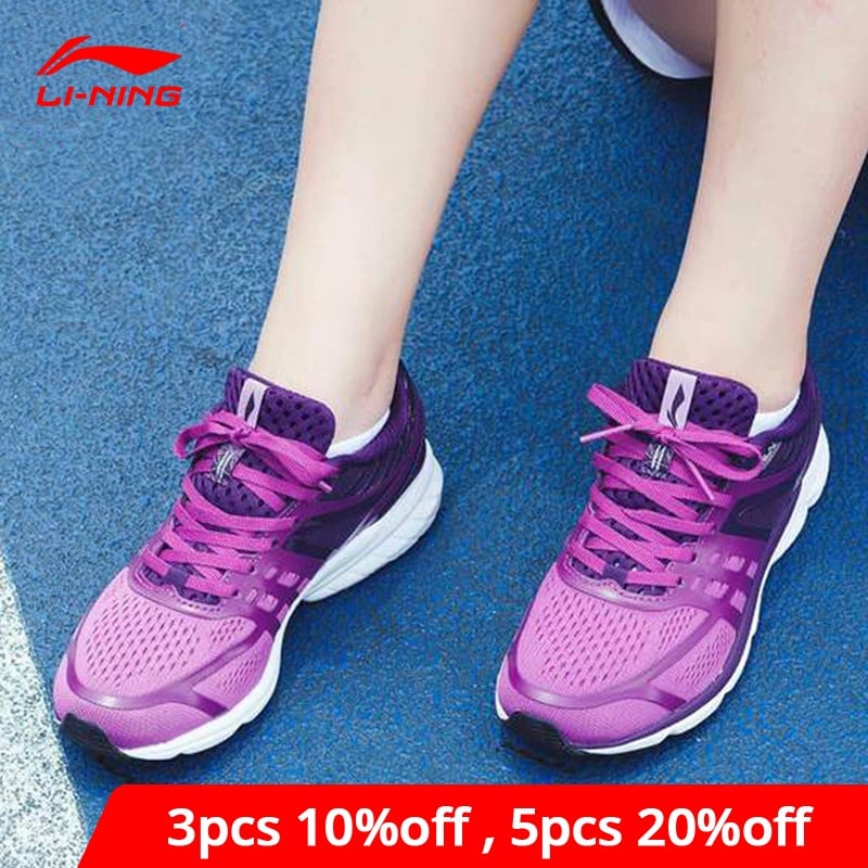 Li Ning Women Rouge Rabbit 2017 Running Shoes NO CHIP Sneakers Wearable Cushion Light LiNing li ning Sport Shoes ARBM114 XYP598|Running Shoes| - AliExpress