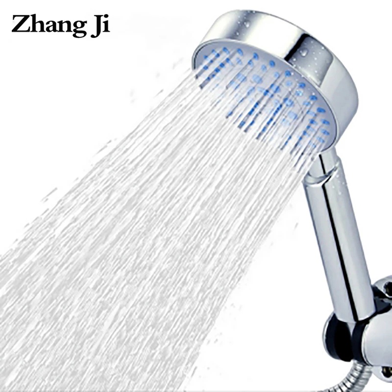 Zhangji Bathroom Shower Head Multi Layer Electroplating Five Function ABS Nozzle Large Panel Fast Delivery|handheld shower head|shower nozzleshower head - AliExpress