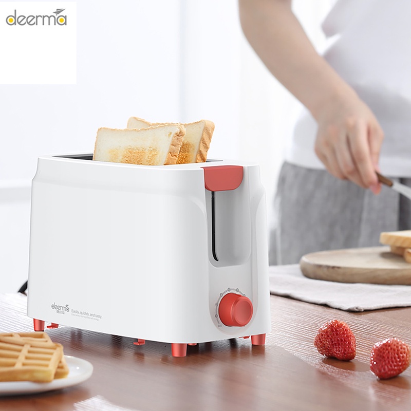 Deerma Automatic Electric Bread Baking Machine Toaster Breakfast Toast Sandwich Maker 9 Gears Adjustable Household Home|Bread Maker Parts| | - AliExpress