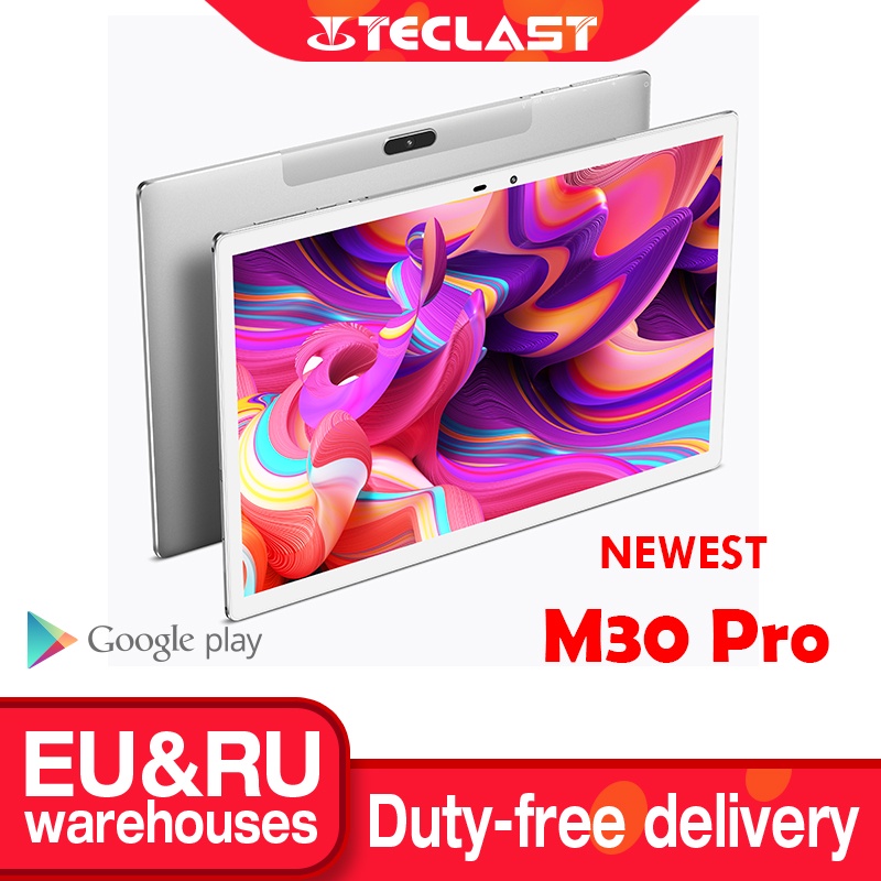 Teclast M30 Pro 10.1 Inch Tablet P60 8 Core 4GB RAM 128GB ROM Android 10 Tablets PC 1920x1200 IPS 4G Call Dual Wifi GPS Tablette|Tablets| - AliExpress
