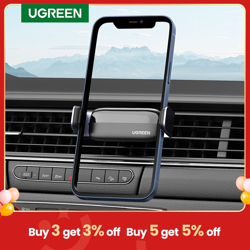 UGREEN Car Phone Holder Stand For Mobile Phone Air Vent Phone Stand for Xiaomi Samsung iPhone 11 12 Telephone Car Holder Stand|car phone holder|air vent mount holdervent mount holder - AliExpress