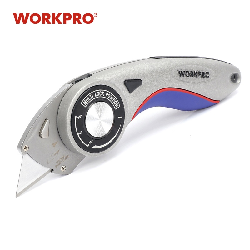 WORKPRO New Folding Knife Security Knives Utility Knife Aluminum Handle Pipe Cutter|Knives| - AliExpress