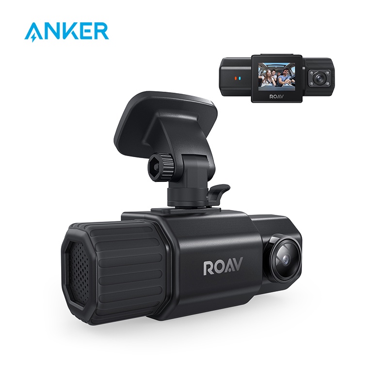 Anker Roav DashCam Duo, Dual FHD 1080p Dash Cam, Wide Angle Cameras, Supercapacitor, IR Night Vision, GPS, NO SD card|DVR/Dash Camera| - AliExpress