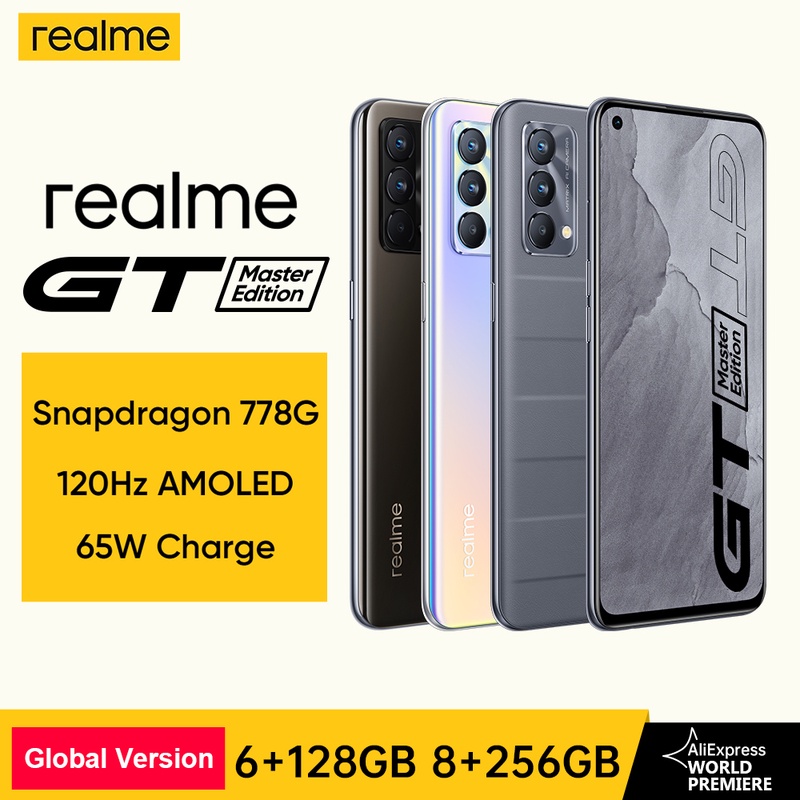 realme GT Master Edition 5G Snapdragon 778G Octa core 6.43