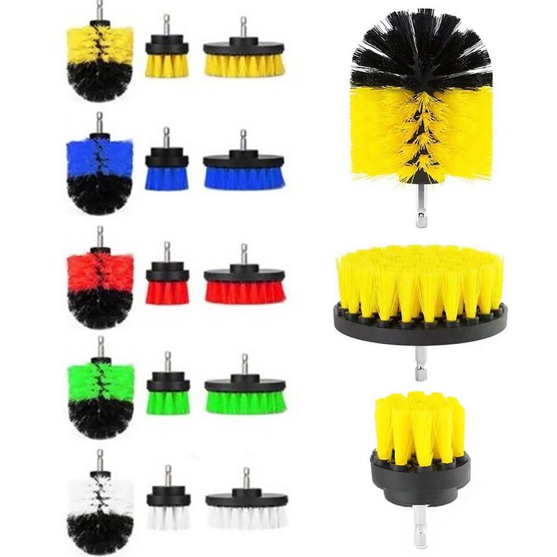 3pcs כוח Scrubber מברשת סט לאמבטיה תרגיל Scrubber מברשת לניקוי אלחוטי מצורף תרגיל ערכת כוח לשפשף מברשת חדש|מברשות ניקוי| - AliExpress
