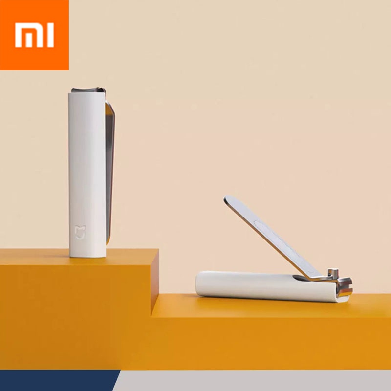 Xiaomi Mijia Anti spatter Nail Clippers Sharp Durable Anti spatter Storage Shell Stainless Steel Advanced Frosted Texture File|Smart Remote Control| - AliExpress