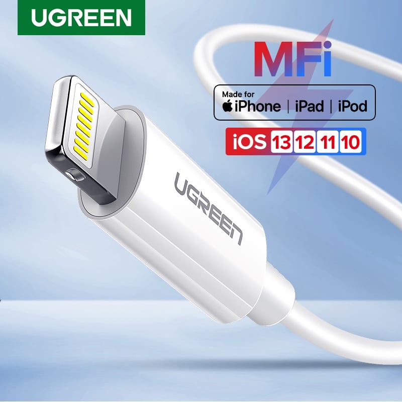 Ugreen MFi USB Cable for iPhone 11 X Xs Max 2.4A Fast Charging USB Charger Data Cable for iPhone Cable SE 8 7 6 USB Charge Cord|usb cable for iphone|cable for|usb cable fast - AliExpress