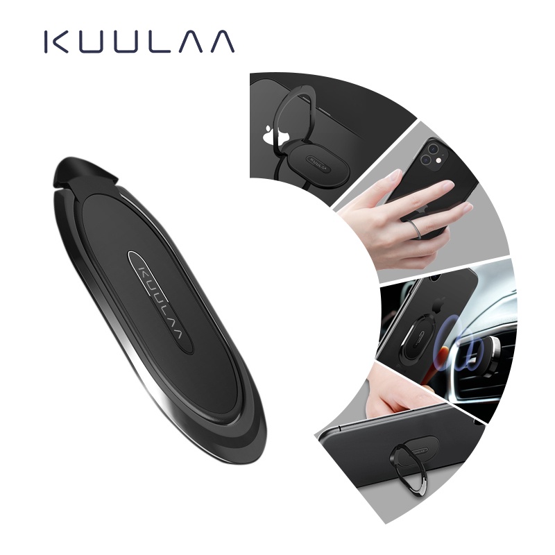 KUULAA Finger Ring Holder Mini Phone Ring for iPhone Mobile Phone Stand Portable Metal Ring Holder Support Magnetic Phone Stand|Phone Holders & Stands| - AliExpress