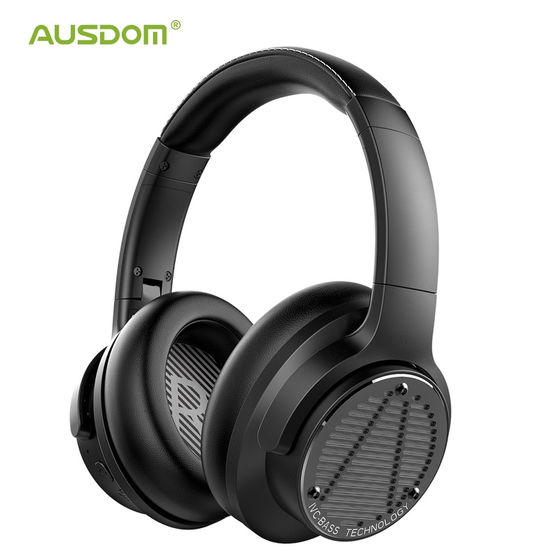 AUSDOM BASS ONE Wireless Headphones Active Noise Cancelling Headphones with Super Deep Bass Bluetooth 5.0 Headphones Headset|Bluetooth Earphones & Headphones| - AliExpress