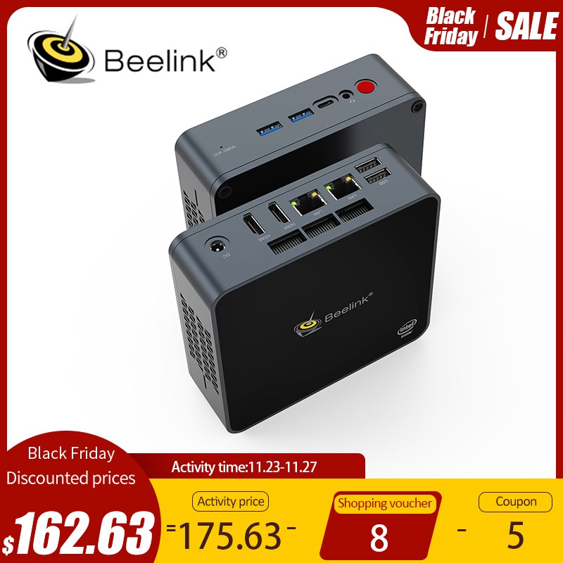 Beelink GK55 Mini PC Computer Windows 10 Intel Gemini Lake R J4125 Quad Core 8GB 128/256GB 5.8G Wifi bluetooth 4.0 4K 60@fps|Set-top Boxes| - AliExpress