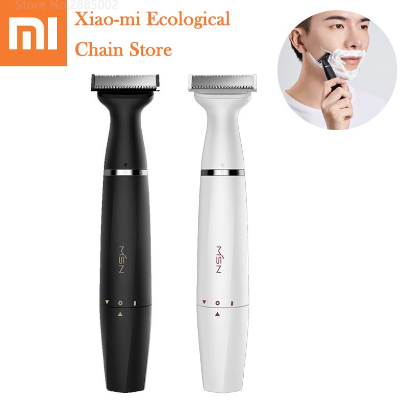 Newest Xiaomi MSN Electric Shaver Beard Shaver Electric Cutter Body Trimmer Washable Cordless For Men Face Shaving Beard Machine on AliExpress