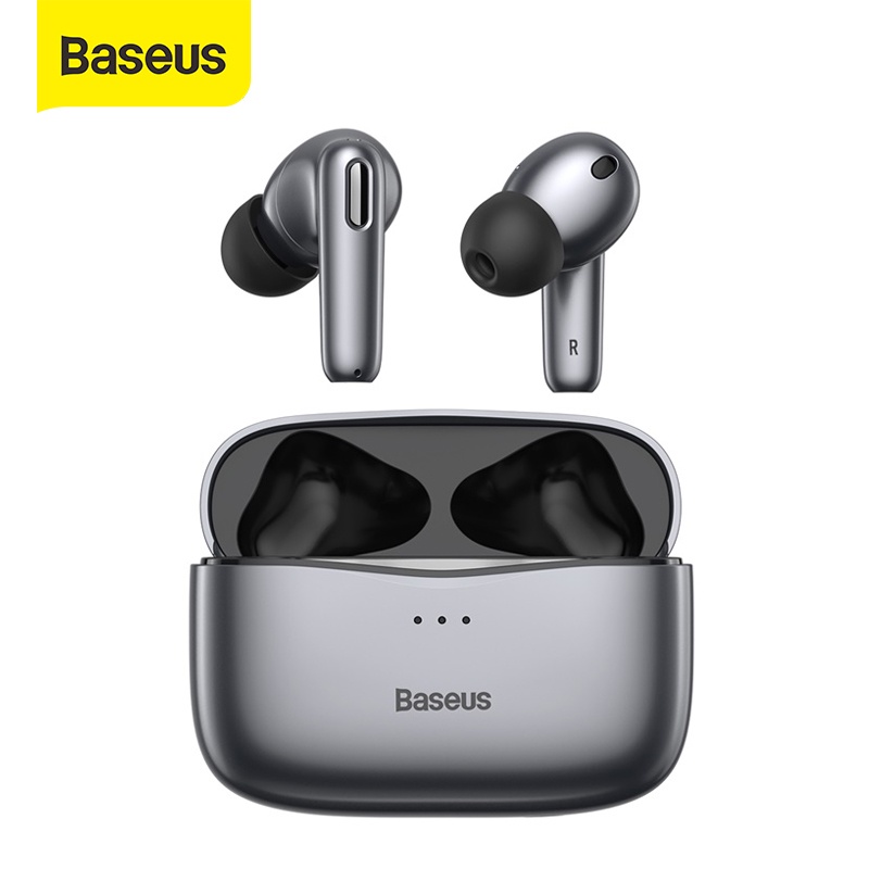 Baseus S2 TWS ANC Bluetooth Earphones True Wireless Headphones Anti Noise Cancelling Ear Buds with 4 Mic,Support Wireless Charge|Bluetooth Earphones & Headphones| - AliExpress