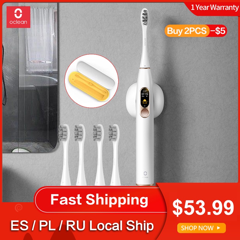 Global Version Oclean X Sonic Electric Toothbrush Adult IPX7 Ultrasonic Automatic Fast Charging Tooth Brush With Touch Screen|Electric Toothbrushes| - AliExpress