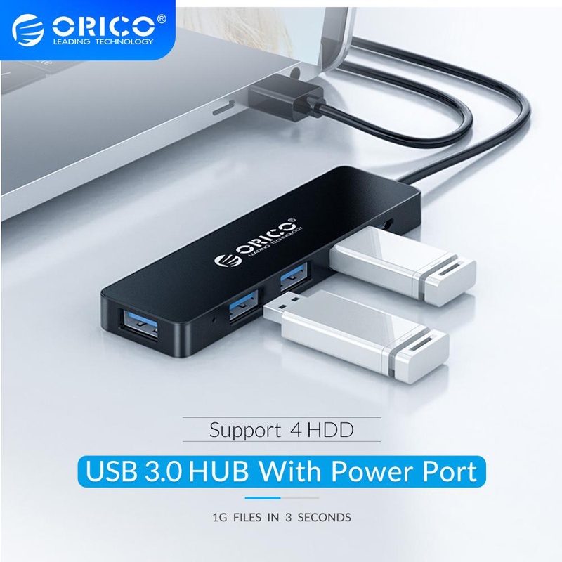 ORICO High Speed 4 Ports USB 3.0 HUB With Power Supply Port USB2.0 Splitter OTG Adapter for iMac Laptop Desktop Accessories|usb splitter|hub usb portcharging hub usb - AliExpress