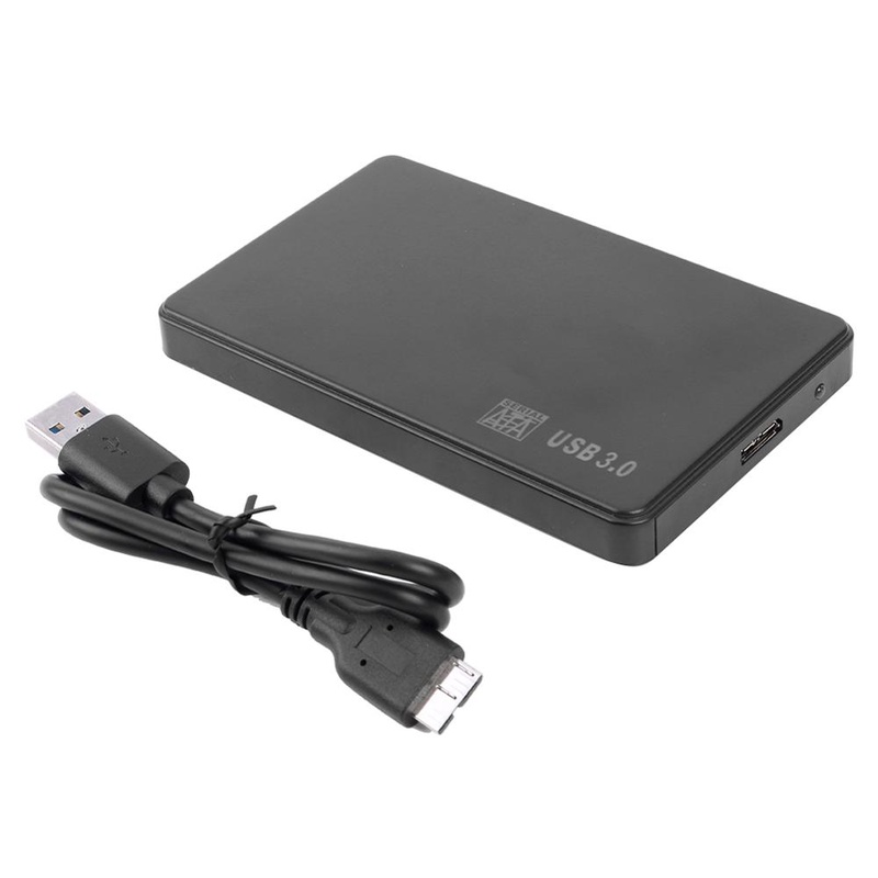 2.5 inch HDD SSD Case Sata to USB 3.0 2.0 Adapter Free 5 6 Gbps Box Hard Drive Enclosure Support 2TB HDD Disk For WIndows Mac OS-in HDD Enclosure from Computer & Office on AliExpress