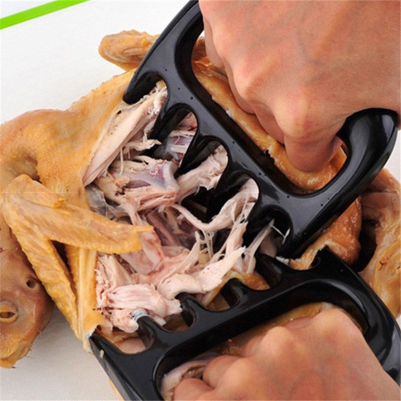 Meat Shredder Barbecue Fork Bear Claw Meat Separator Handle Kitchen Food Fork Meat Slicer BBQ Grill Meat Handler Kitchen|Poultry Lifters| - AliExpress