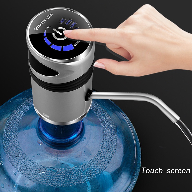 2019 Automatic Electric Portable Water Pump Dispenser Gallon Drinking Bottle Switch Silent Charging Pump Water|Hand Press Water Pumps| - AliExpress