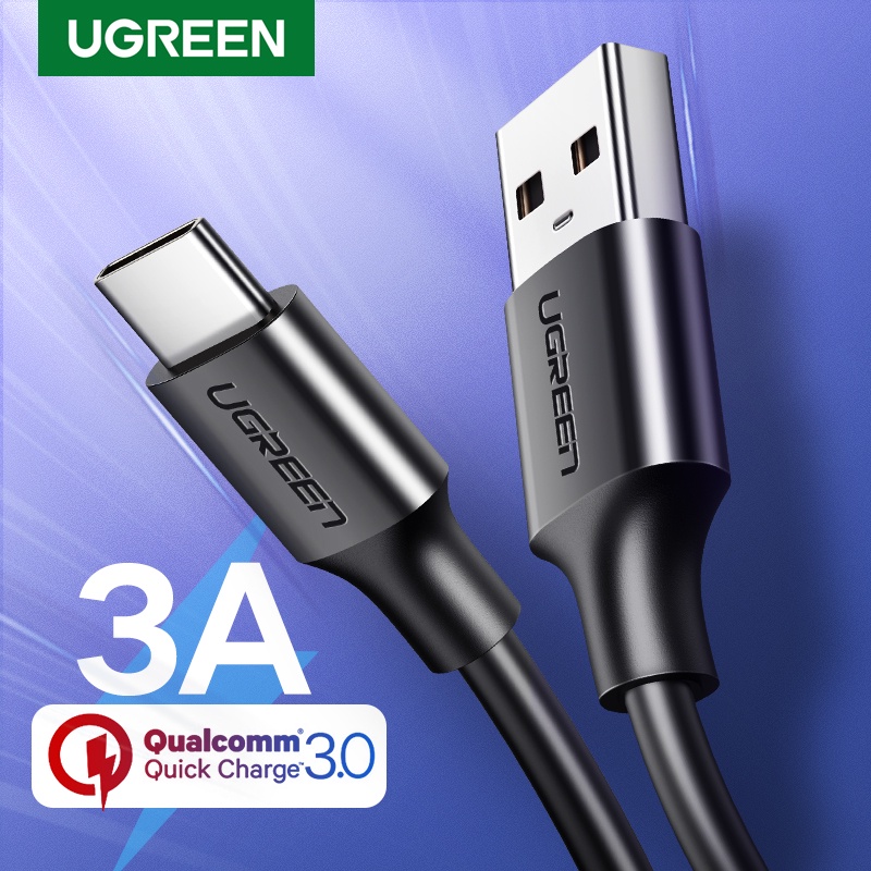 Ugreen USB Type C Charger Cable for Redmi note 8 Samsung Quick Charge 3.0 USB C Fast Charging Cable USB Type C Wire For Huawei|cable for|cable for samsungtype-c cable - AliExpress