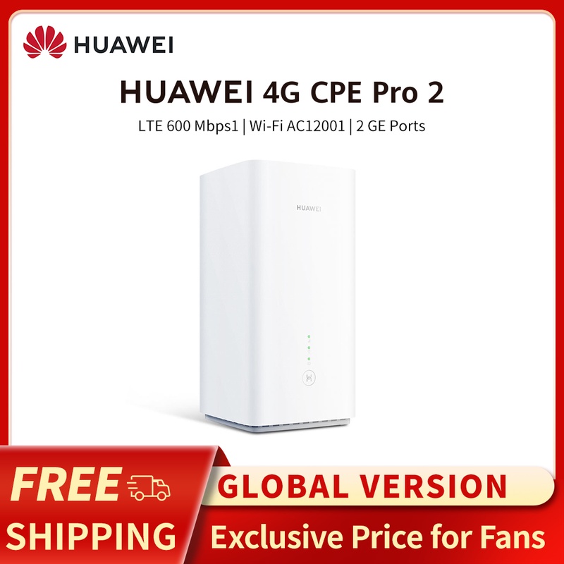 Unlocked 4G WiFi Router With Sim Card Huawei 4G CPE Pro 2 B628 265 LTE Cat12 Up To 600Mbps 2.4G 5G AC1200 Lte WIFI Router|Wireless Routers| - AliExpress