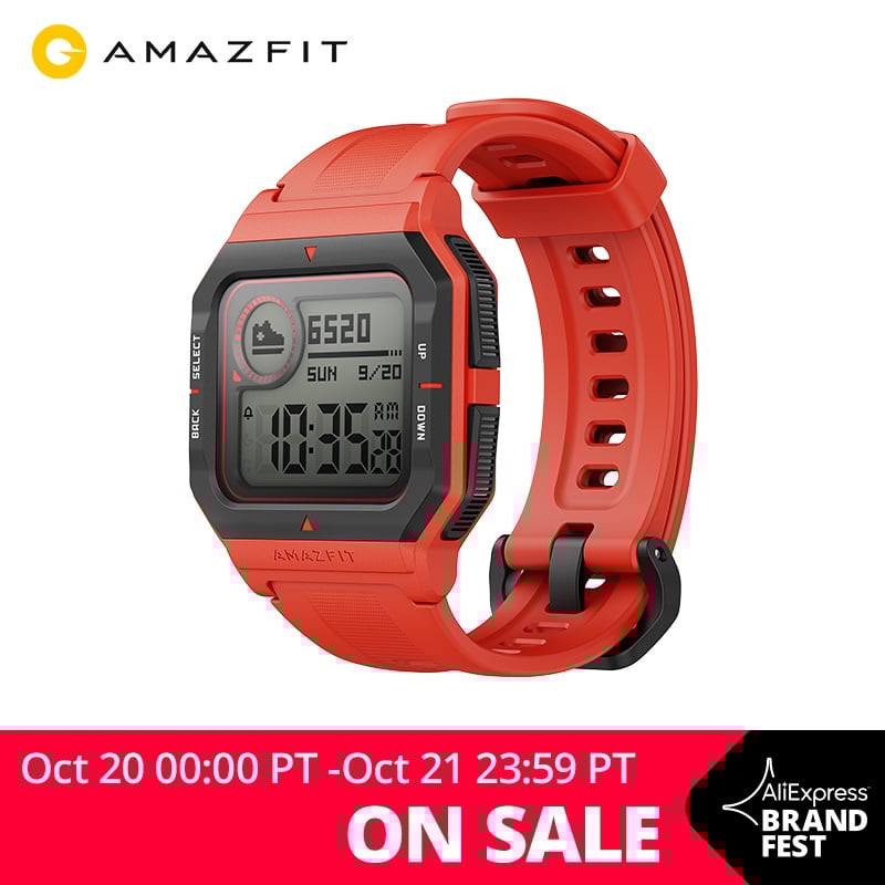 2020 NEW Amazfit Neo Smart Watch 28 Days Battery Life Bluetooth Smartwatch 3 Sports Modes 5ATM Heart Rate For Android IOS Phone|Smart Watches| - AliExpress