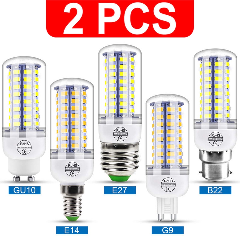 220V GU10 Led Lamp Bulb E14 Led Candle Light Bulb E27 Corn Lamp G9 Led 3W 5W 7W 9W 12W 15W Bombilla B22 Chandelier Lighting 240V|LED Bulbs & Tubes| - AliExpress
