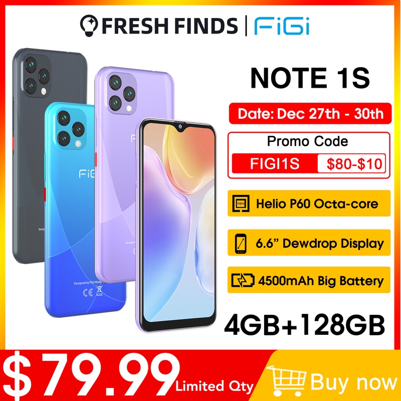 [World Premiere]FIGI NOTE1S Android 11 6.6