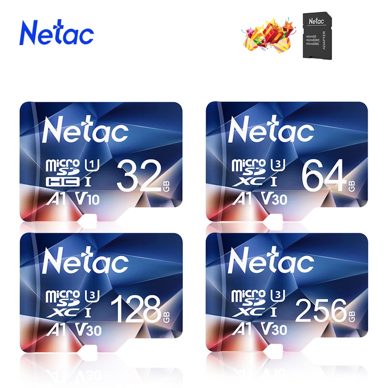 Netac Micro SD Card Memory Card Class10 TF Card 128GB 32GB 64GB 256GB 16GB 512GB Max 100Mb/s SD/TF Flash Card for phone and PC|Micro SD Cards| - AliExpress