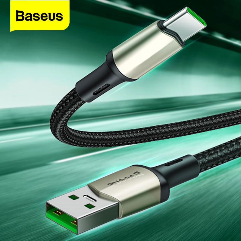 Baseus USB Type C Cable For OPPO 5A VOOC Fast Charger Cord USBC Type C Charging Cable For Huawei Samsung Oneplus USB C Data Wire|Mobile Phone Cables| - AliExpress