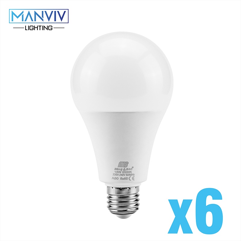 6PCS LED מנורת 9W 12W 15W 18W LED הנורה אור E27 יום לבן חם קר לבן 220V Lampada אמפולה ומביליה LED אור עבור בית תפאורה|נורות וצינורות LED| - AliExpress