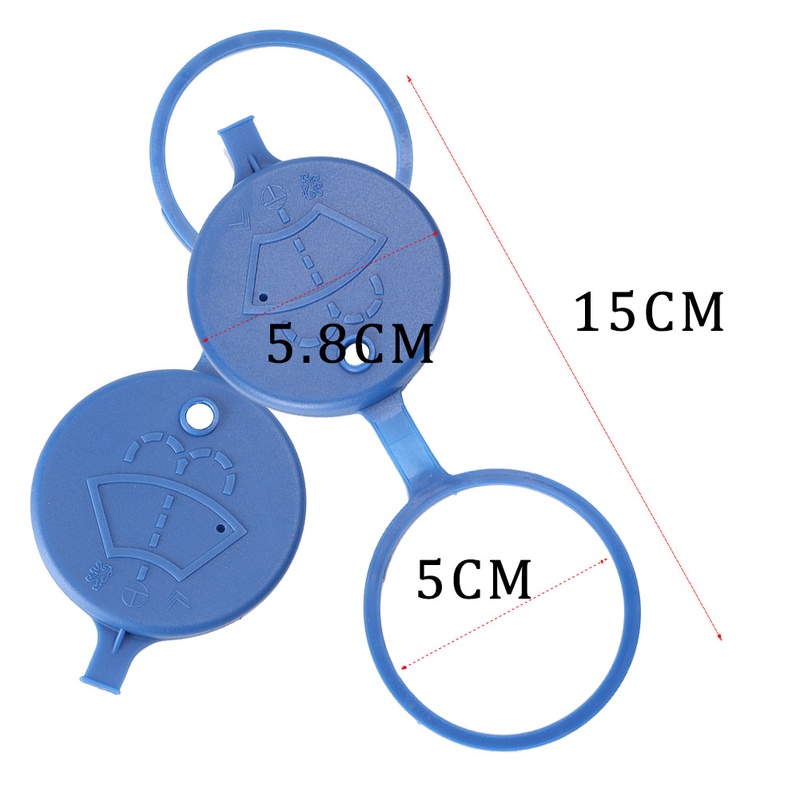 2x Car Windshield Wiper Washer Fluid Reservoir Tank Bottle Pot Cap Lid Cover For Peugeot 106/206/207/307 For Citroen|Tank Covers| - AliExpress
