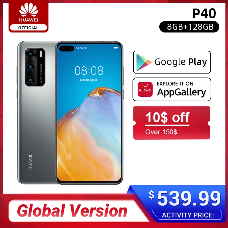 Google Play Global Version Huawei P40 5G Smartphone Kirin 990 8GB 128GB 50MP Ultra Version Camera 6.1 inch SuperCharge NFC|Cellphones|Cellphones & Telecommunications - AliExpress