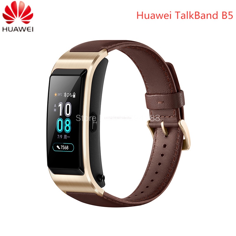 80% New Huawei TalkBand B5 Talk Band Bluetooth Smart Bracelet Wearable Sports Wristbands Touch AMOLED Screen Call Earphone Bands|Smart Wristbands| - AliExpress