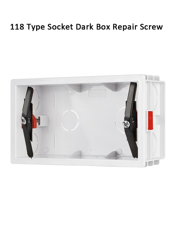 New Generation US Standard Wall Mount Socket Box Repair Screw 120 118 Switch Cassette Quick Recovery Repairer Support Tool|Dark Box| - AliExpress