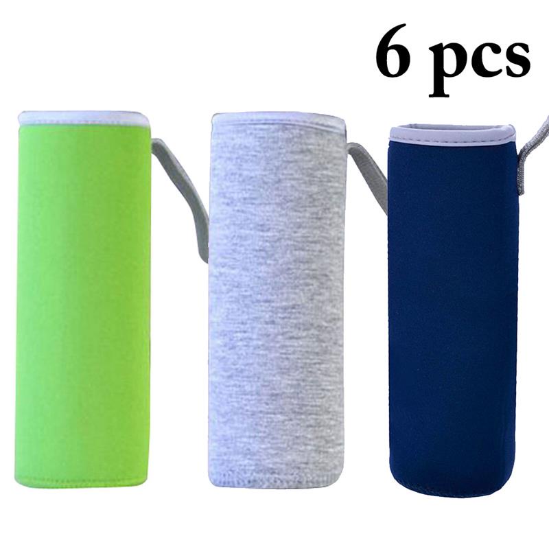 6pcs/4pcs Sport Water Bottle Cover Neoprene Insulator Sleeve Bag Case Pouch Water Bottle Cover Drink Bottle Sleeve|Water Bottle & Cup Accessories| - AliExpress